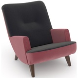 Max Winzer Loungesessel build-a-chair Borano«, rosa