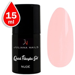 Juliana Nails Quick Fiberglas Gel Nude, 15 ml