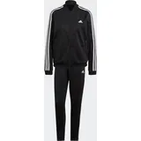 Adidas Essentials 3-Streifen Trainingsanzug Black / White XS