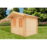 Wolff Finnhaus Caroline 2,9 x 2,7 x 2,34 m natur