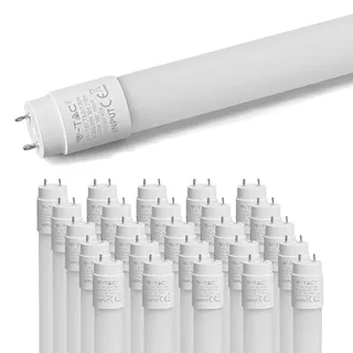 ZONE LED SET - LED Röhren 120cm, neutralweiß (4000 K), 160LM/W, 1920 Lumen, T8, G13-12W (ersetzt 36W), inklusive Starter, LED-TUBE Leuchtstoffröhren Neonröhren Leuchte Röhrenlampe, 25-er Pack