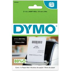 DYMO® Original Etikett für LabelWriterTM, Bonrollen - weiss