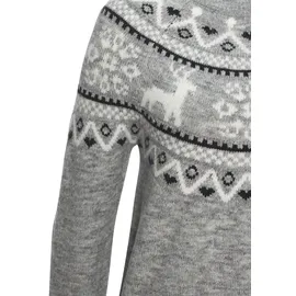 LASCANA Norwegerpullover grau 40/42