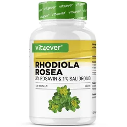 Rhodiola Rosea (Rosenwurz-Extrakt) - 120 Kapseln