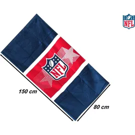 Herding NFL Badetuch 80 x 150 cm rot/blau
