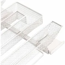 vidaXL Räucherofen silber