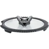 Tefal Ingenio Deckel aus Glas mit Abtropffläche, Silikon, 18 cm