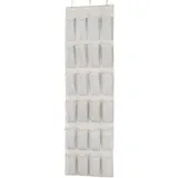 Amazon Basics Organizer für Schuhe Medium 24 Paar 1-tlg. Beige/Hellgrau