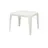 PROGARDEN Tavolo Kindertisch 50 x 50 x 44 cm weiß