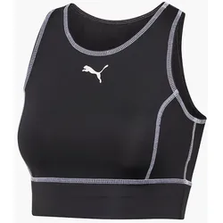 Crop Top - Damen - schwarz