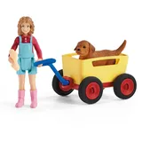 Schleich Farm World Bollerwagen-Ausflug 42543