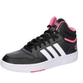 adidas Damen Hoops 3.0 Shoes-Mid (Non-Football), core Black/FTWR White/pink Fusion, 41 1/3 EU
