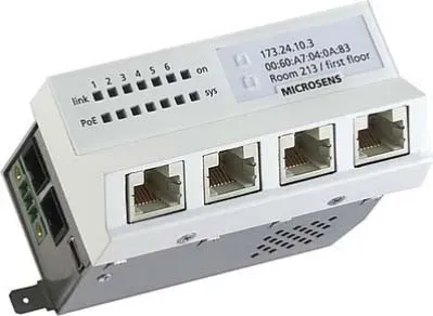 Microsens Installations-Switch MS450186PM-48G6+