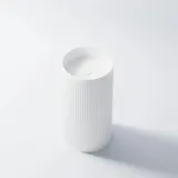 Steinberg Serie 740 Standwaschtisch, rund, ohne Überlauf, 450x450x900mm, SOLIDSurface, 7406500W, Farbe: Mattweiß