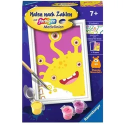 RAVENSBURGER 23631 Malen nach Zahlen Gelbes Monster