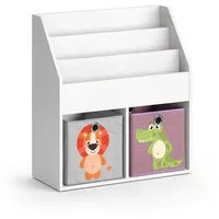 Vicco Kinderregal Luigi 72 x 79 x 30,7 cm Spanplatte weiß