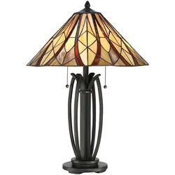 Victory 2-flammige Tischlampe - Valiant Bronze - QZ-VICTORY-TL