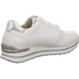 Gabor Sneaker Low Damen Weiß/Silber Weite H 38