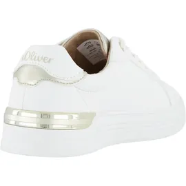 s.Oliver Sneaker Low Damen Weiß 42