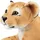 Brubaker Löwin Kuscheltier - 30 cm Stofftier Löwe - Baby Plüschtier Raubkatze Liegend - Kinder Plüsch Spielzeug Braun