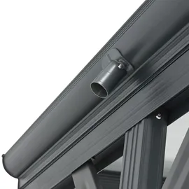 Juskys Carport 5 x 3 m mit Flachdach