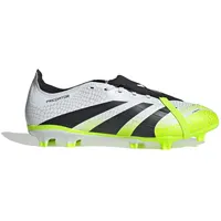 adidas Predator League Fold-Over Tongue FG/MG Herren Cloud White/Core Black/Lucid Lemon 46 2/3