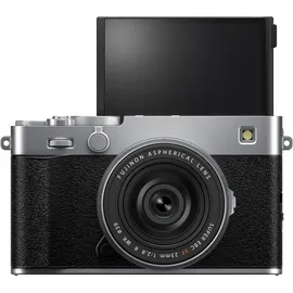 Fujifilm X-E5 silber + XF 23mm f2,8 R WR
