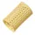 Comair Flachwellwickler konisch lang 65mm Ø 40mm elfenbein, 1er Pack, (1x 10 Stück)