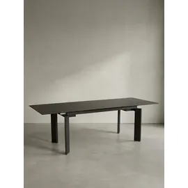 KADIMA DESIGN Esszimmertisch 180 x 95 x 77 cm schwarz