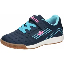 Hallenschuh LICO "Sportschuh Chaska VS", Mädchen, Gr. 30, blau, Textil, Schuhe