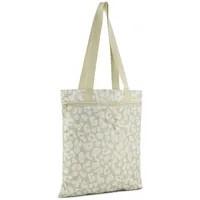 Puma Pop Tote Desert dust/animal AOP - Beige