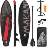 ECD Germany ECD-Germany Stand Rot, Kunststoff, Wasser/Strand/Meer, 82x15x320 cm, unisex, Freizeit, Pools und Wasserspaß, Stand Up Paddle