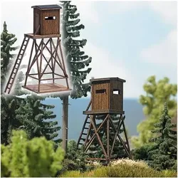 BUSCH 1496 H0 - Hochsitz aus Echtholz