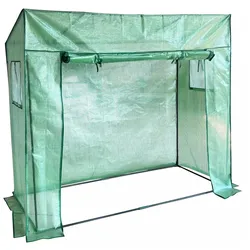 NYVI Foliengewächshaus NYVIGreen 150x100x50 cm - Gewächshaus für Pflanzen, Gemüse
