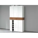 INOSIGN Schuhschrank »Savona«, Höhe 200cm, 12 Einlegeböden, 21 Fächer weiß