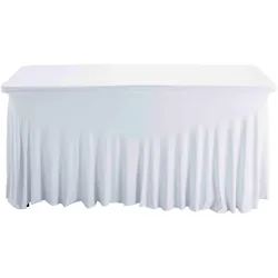 Oviala Business Tischdecke rechteckiger Tisch 6 Personen - Oviala