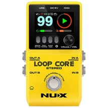 Nux Loop Core Stereo Effektgerät Looper-Pedal