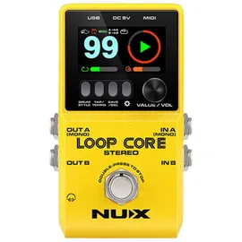 Nux Loop Core Stereo Effektgerät Looper-Pedal