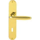 HOPPE Langschildgarnitur Verona M151/302 MS F71 PZ 72mm DIN L/R