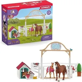 Schleich Horse Club Hannahs Gastpferde mit Hündin Ruby 42458
