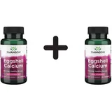 Swanson Eierschalen-Calcium mit Vitamin D3 60 St