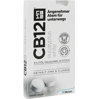 cooper consumer health CB12 Boost Eucalyptus White Kaugummi