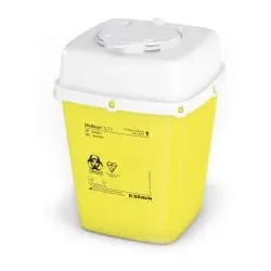 B. Braun Medibox® Kanülensammler erfüllt die TRBA 250 9193627 , Fassungsvermögen: 5,7 Liter (max. Füllvolumen: 4,8 Liter)