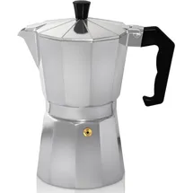 Krüger Espressokocher 12 Tassen Silber