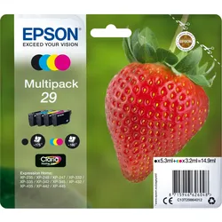 Epson Druckerpatrone C13T29864012 Erdbeere MultiPack - Original Tintenpatrone mit hoher Druckleistung