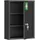kleankin Medizinschrank, Schwarz, Metall, 15x53.5x40 cm Badezimmer, Badezimmerschränke, Medizinschränke