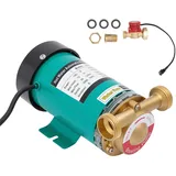 PBTERDTF Druckerhöhungspumpe 120W Selbstansaugende Hochdruckpumpe 25L/Min Zirkulationspumpe Warmwasser mit Wasserdurchflussschalter für Küche/Bad/Bewässerung Haushalt Booster Pumpe