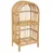 Atmosphera Kinderbücherregal Rattan 76 cm beige