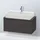 Duravit Waschtischunterschrank Compact L-Cube 92x47,7cm, graph matt, f Kons, 2 Schub.