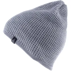 Wintermütze Seeker Fein Strickmütze Unisex Beanie Mütze Wollmütze Merino Wolle grau No Size
